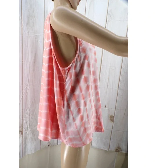 A.N.A. Women's Round Neck Sleeveless Tank Top Shirt Tie Dye NWT Size L - Picture 6 of 10